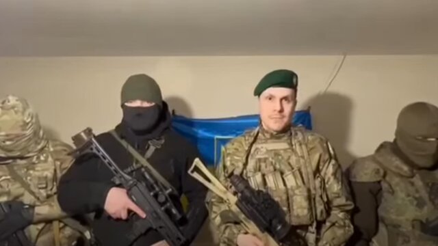 Pro-Ukrainian Chechen Dzhokhar Dudayev Bataillon 