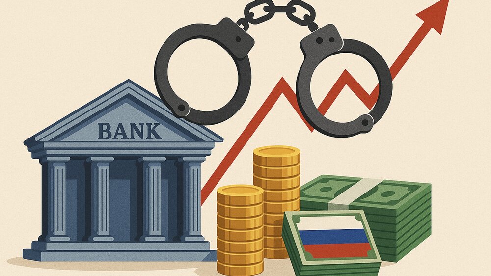 Bank Sanctions Symbolic Picture