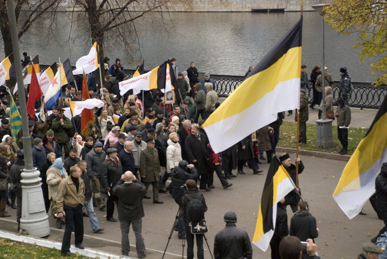 A nationalist demonstration in Moscow