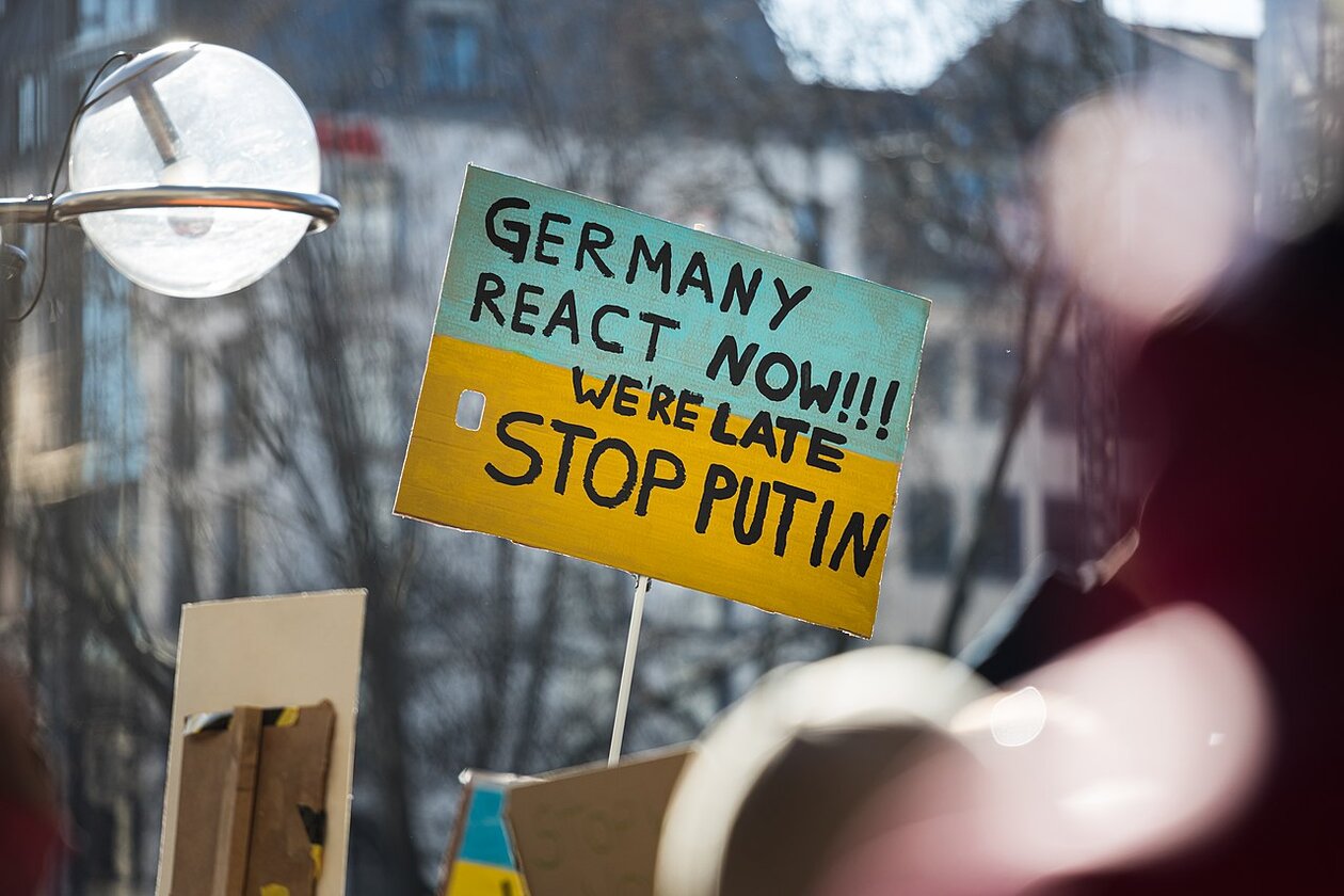 A demonstration in Cologne