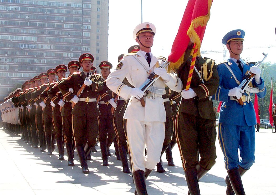 PLA soldiers