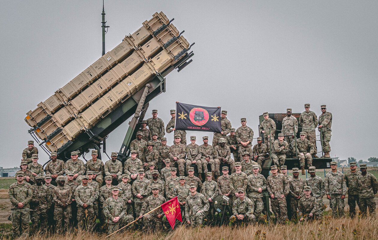 Patriot battery in Slovakia