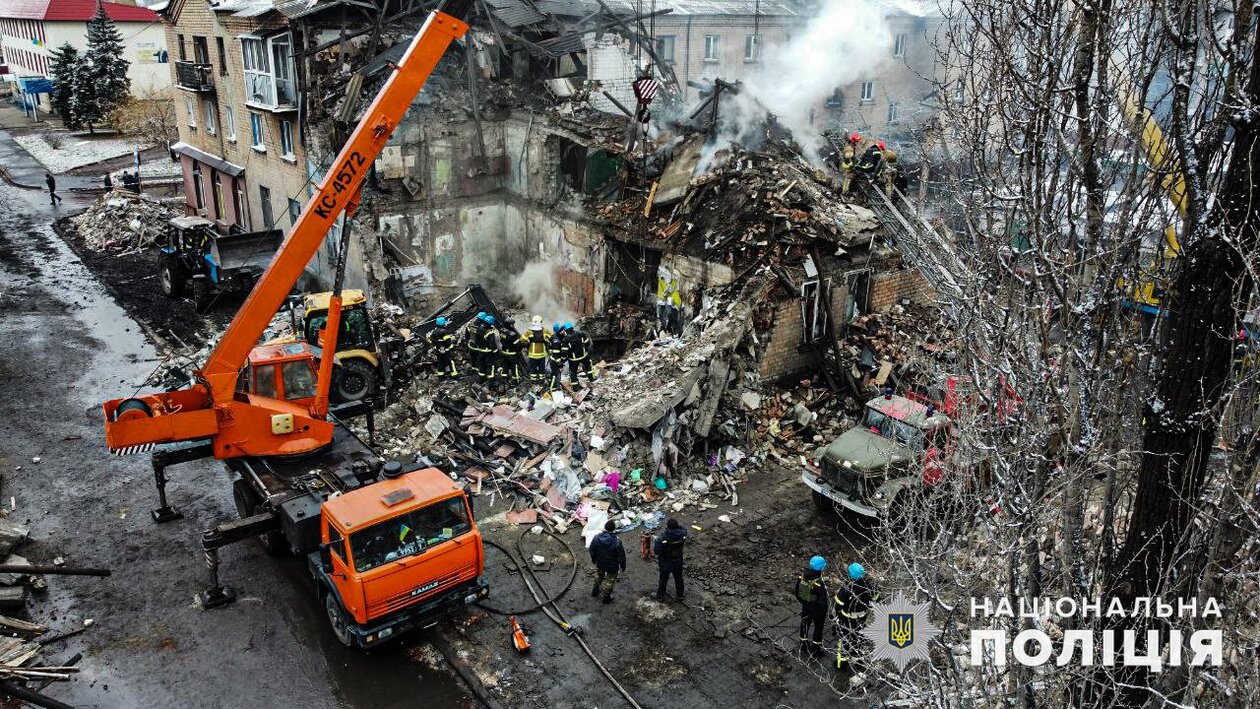 Ukraine ruins