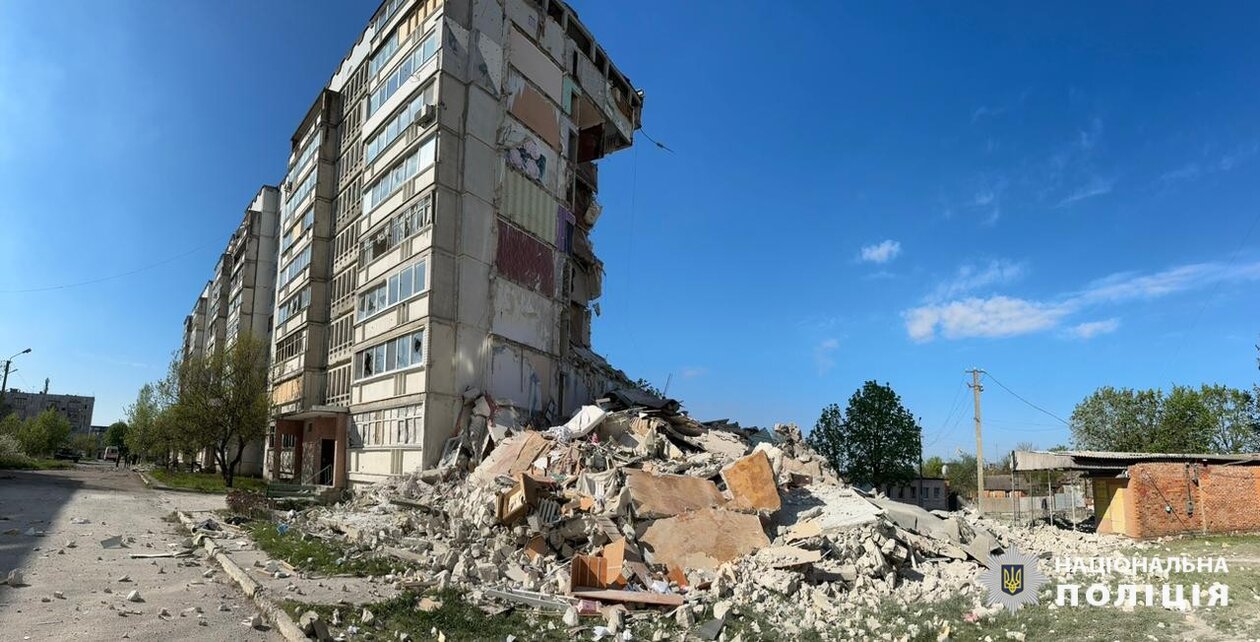 Ukraine's ruins after attacks from Russia
