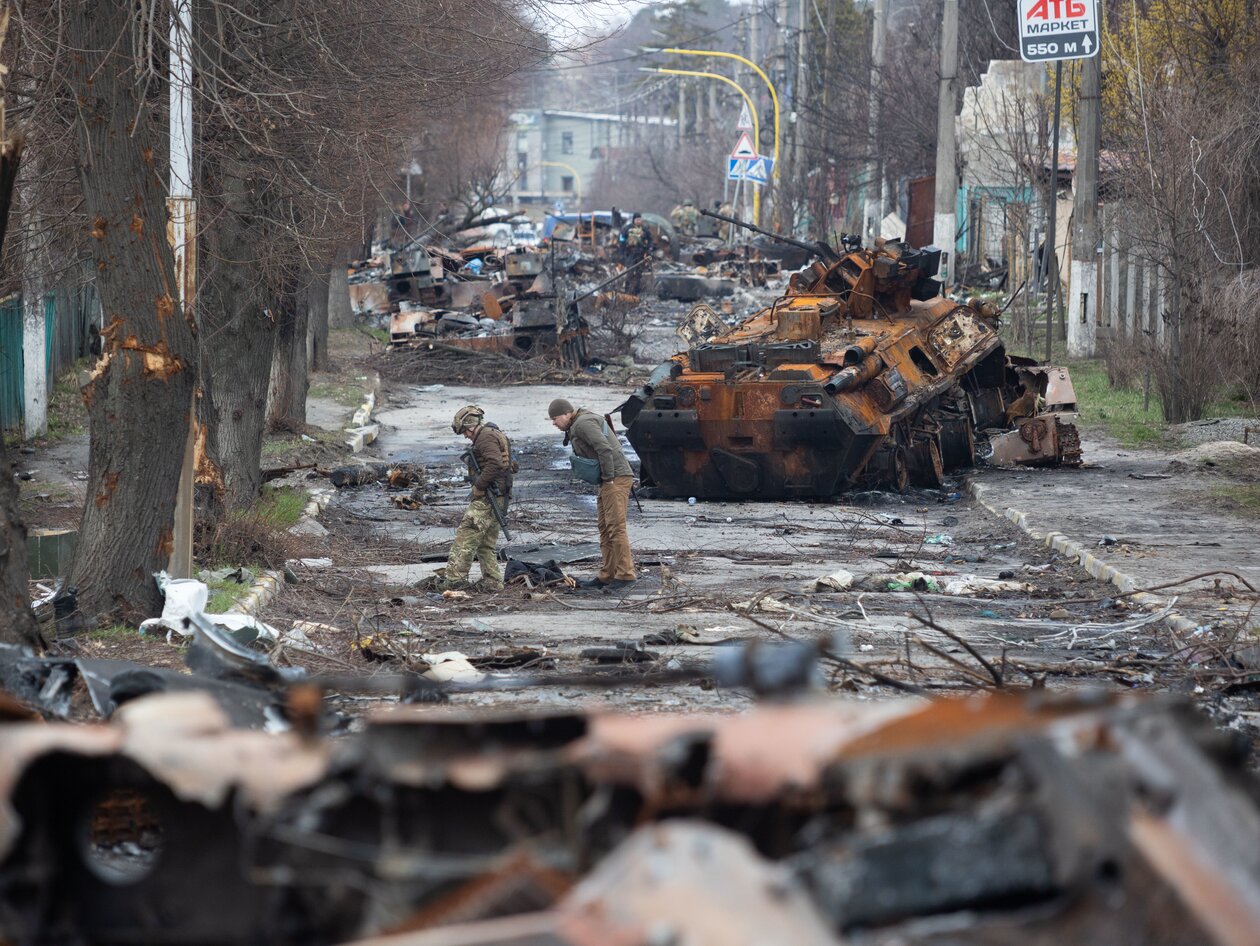 Russo-Ukrainian War, Bucha