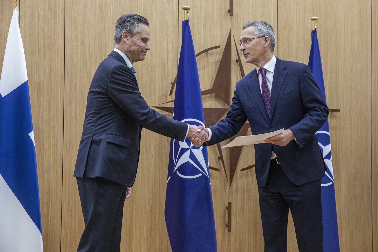 Finland joins NATO